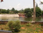 A view of the boating point from the Lake view inside the Malampuzha Garden