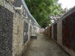 An alley inside the Rock Garden, Malampuzha